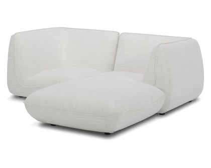 Moe's Zeppelin Nook Modular Sectional - White