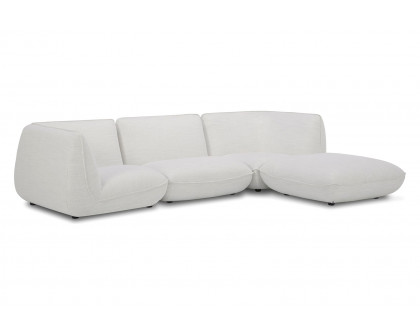 Moe's - Zeppelin Lounge Modular Sectional in Salt Stone White