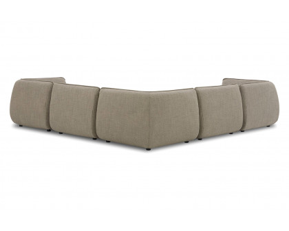 Moe's Zeppelin Classic L Modular Sectional - Speckled Pumice