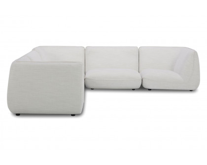 Moe's Zeppelin Classic L Modular Sectional - White