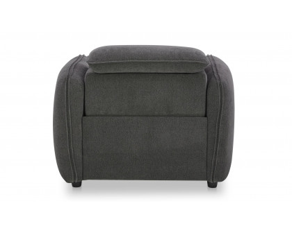 Moe's Eli Contemporary Power Recliner Chair - Dusk Gray