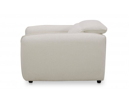 Moe's Eli Contemporary Power Recliner Chair - Warm White