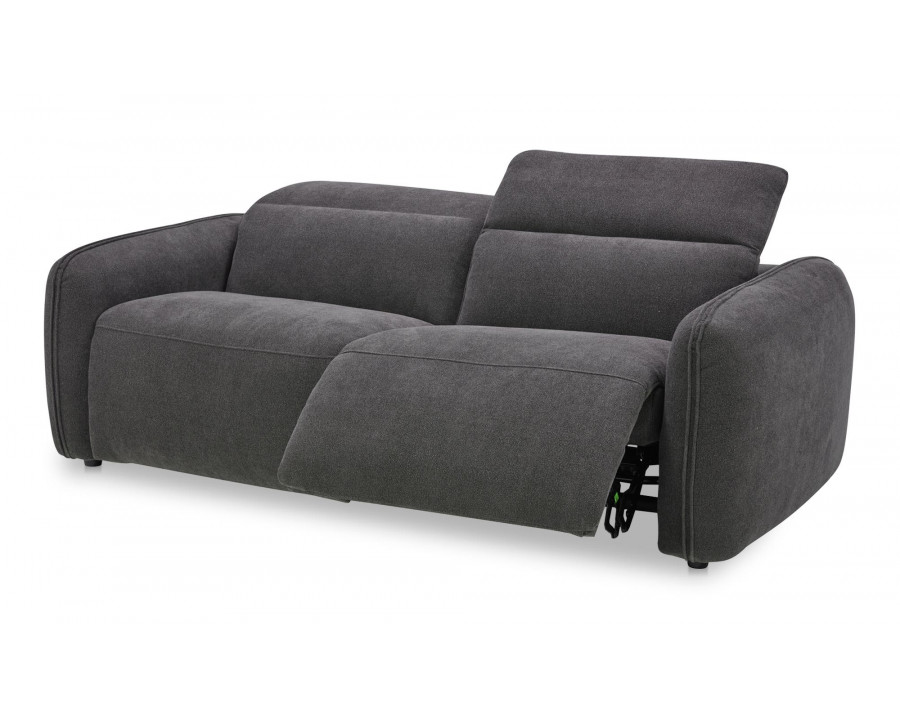 Moe's Eli Power Contemporary Sofa - Dusk Gray