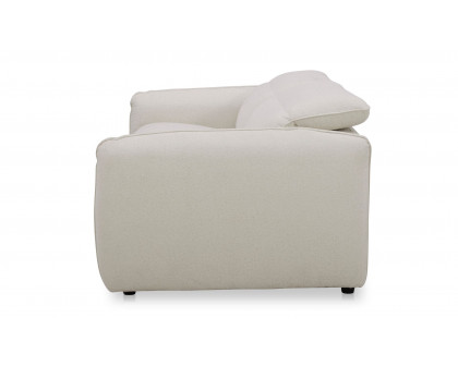 Moe's Eli Contemporary Sofa - Warm White