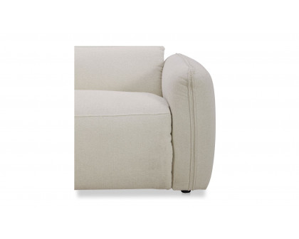 Moe's Eli Contemporary Sofa - Warm White