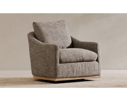 Moe's - Linden Rustic Swivel Chair