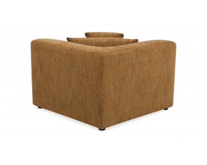 Moe's Lowtide Contemporary Corner Chair - Amber Glow