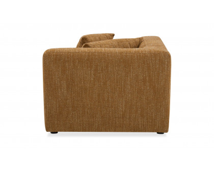 Moe's Lowtide Contemporary Corner Chair - Amber Glow