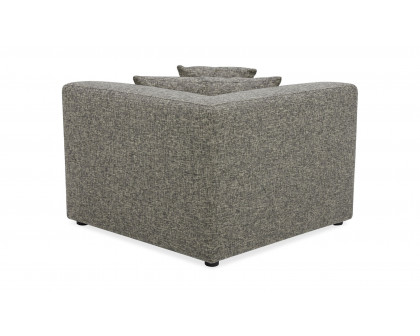 Moe's Lowtide Contemporary Corner Chair - Stone Tweed