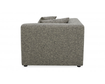 Moe's Lowtide Contemporary Corner Chair - Stone Tweed