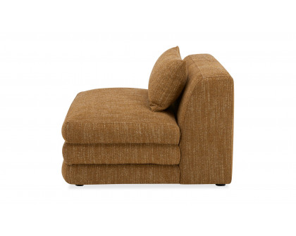 Moe's Lowtide Contemporary Slipper Chair - Amber Glow