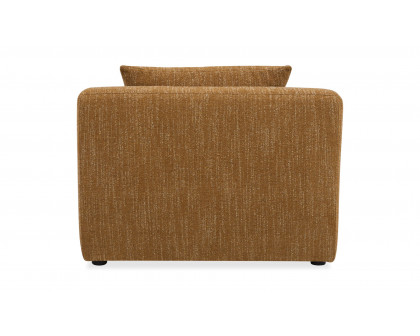 Moe's Lowtide Contemporary Slipper Chair - Amber Glow