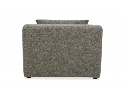 Moe's Lowtide Contemporary Slipper Chair - Stone Tweed