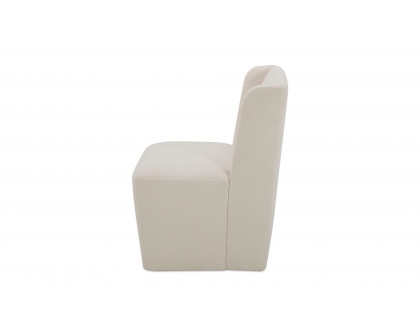 Moe's Cormac Rustic Dining Chair - Cream