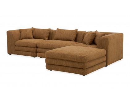 Moe's Lowtide Lounge Contemporary Sectional - Amber Glow