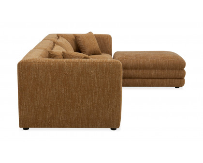 Moe's Lowtide Lounge Contemporary Sectional - Amber Glow