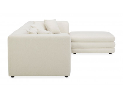 Moe's Lowtide Lounge Contemporary Sectional - Warm White