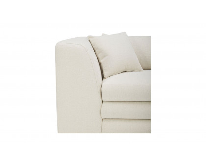 Moe's Lowtide Lounge Contemporary Sectional - Warm White