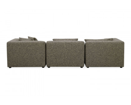 Moe's Lowtide Lounge Contemporary Modular Sectional - Stone Tweed