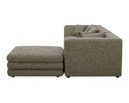 Moe's Lowtide Lounge Contemporary Modular Sectional - Stone Tweed