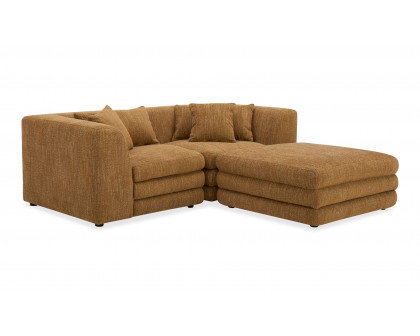 Moe's Lowtide Nook Contemporary Sectional - Amber Glow