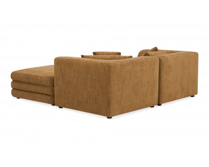 Moe's Lowtide Nook Contemporary Sectional - Amber Glow