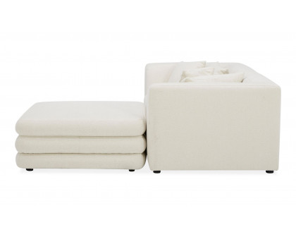 Moe's Lowtide Nook Contemporary Sectional - Warm White