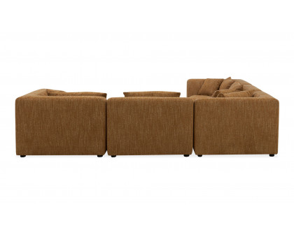 Moe's Lowtide Classic L Contemporary Sectional - Amber Glow