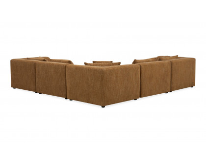 Moe's Lowtide Classic L Contemporary Sectional - Amber Glow