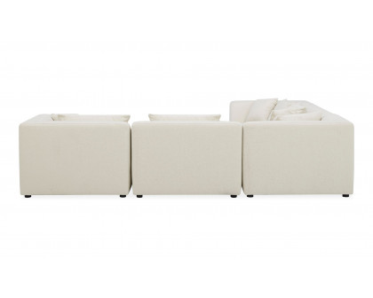 Moe's Lowtide Classic L Contemporary Sectional - Warm White