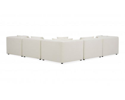 Moe's Lowtide Classic L Contemporary Sectional - Warm White