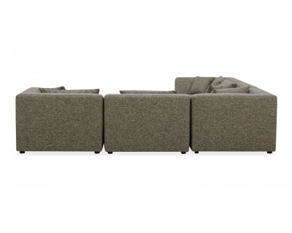 Moe's Lowtide Classic-L Contemporary Modular Sectional - Stone Tweed