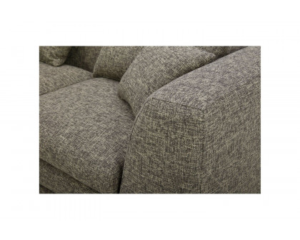 Moe's Lowtide Classic-L Contemporary Modular Sectional - Stone Tweed