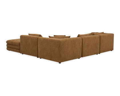 Moe's Lowtide Dream Contemporary Sectional - Amber Glow