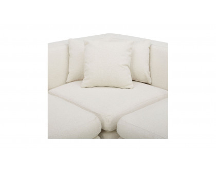 Moe's Lowtide Dream Contemporary Sectional - Warm White