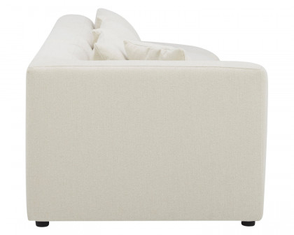 Moe's Lowtide Linear Contemporary Sectional - Warm White