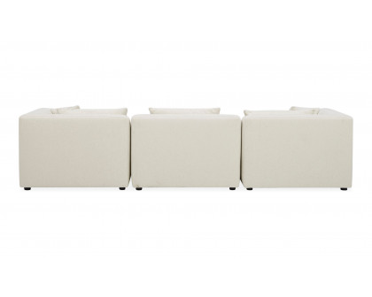 Moe's Lowtide Contemporary Sofa - Warm White