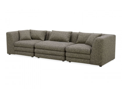 Moe's Lowtide Contemporary Modular Sofa - Stone Tweed