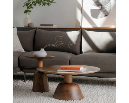 Moe's Nels Coffee Table - Dark Brown