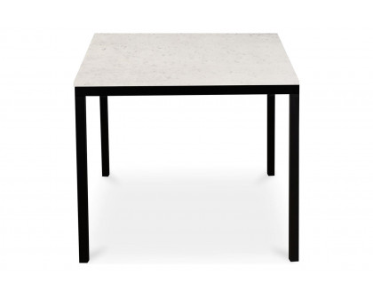 Moe's - Parson Marble Dining Table in Black