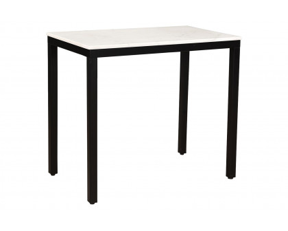 Moe's Parson Marble Mini Desk - Black