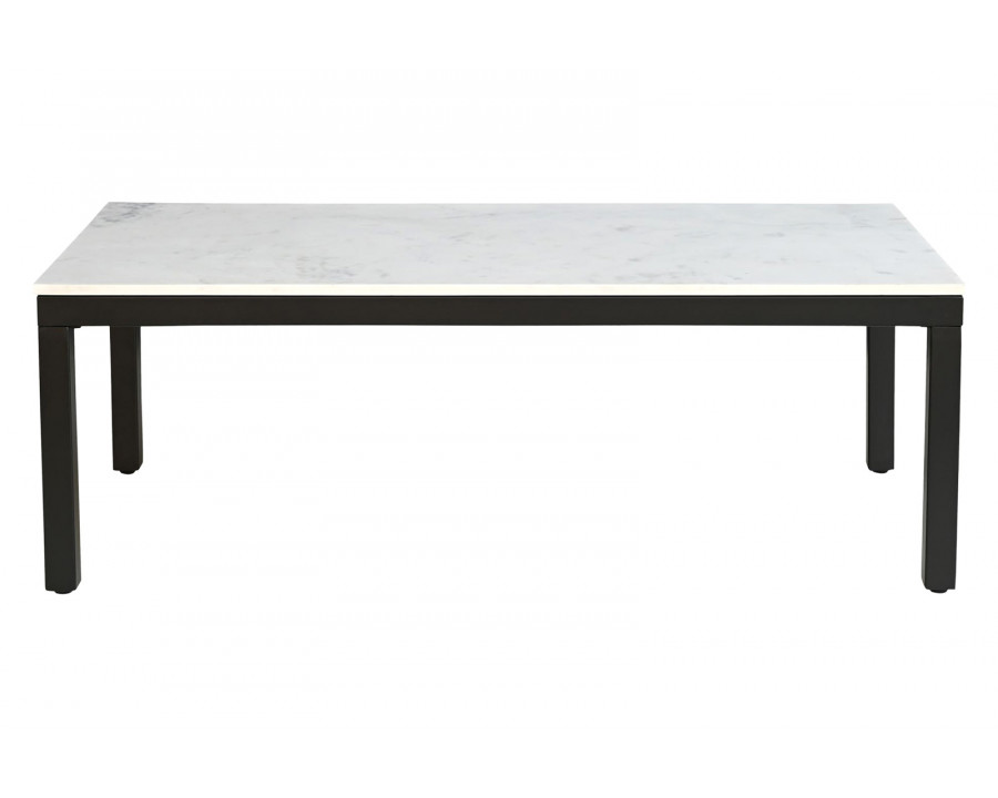 Moe's - Parson Coffee Table in White