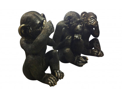 Moe's - He Did It Chimps Set of 3