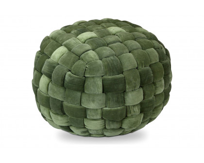 Moe's Jazzy Pouf - Chartreuse