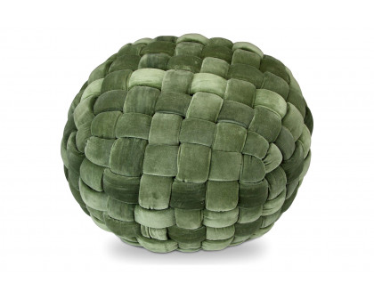 Moe's Jazzy Pouf - Chartreuse