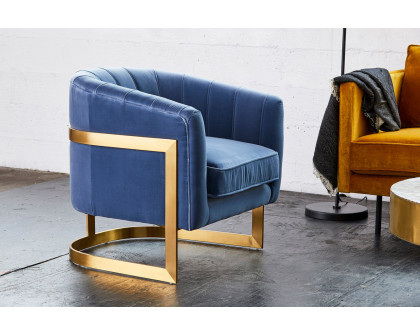 Moe's - Carr Armchair in Blue