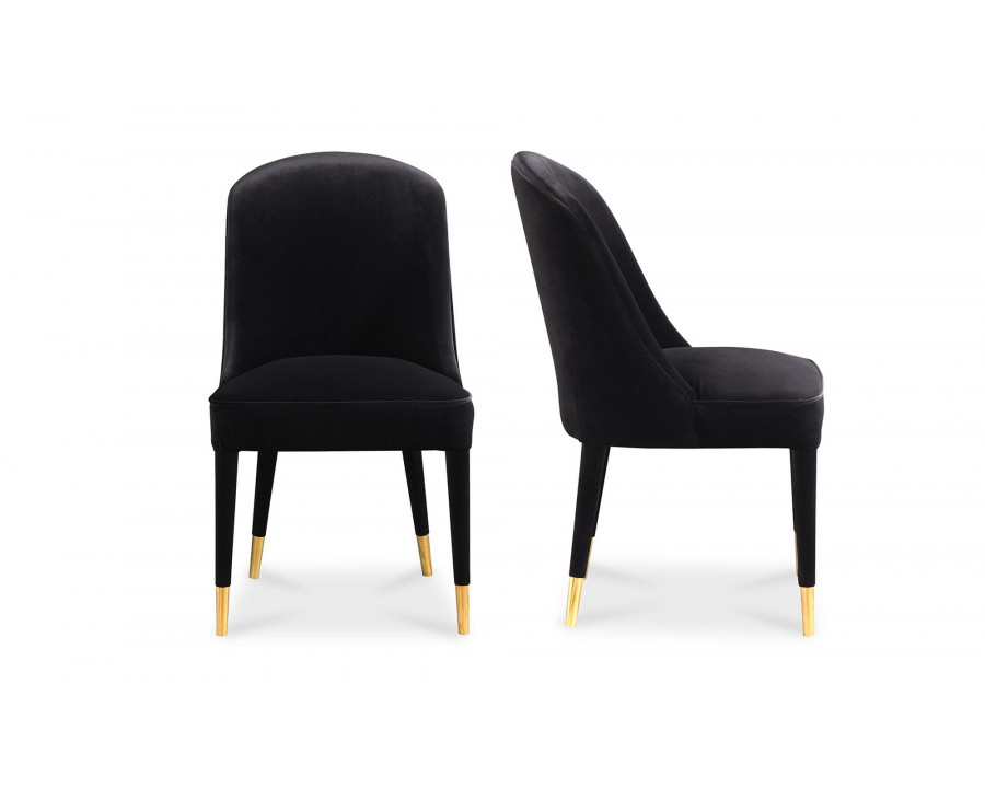 Moe's Liberty Contemporary Dining Chair Set of 2 - Black