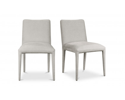 Moe's Calla Contemporary Dining Chair Set of 2 - Light Gray