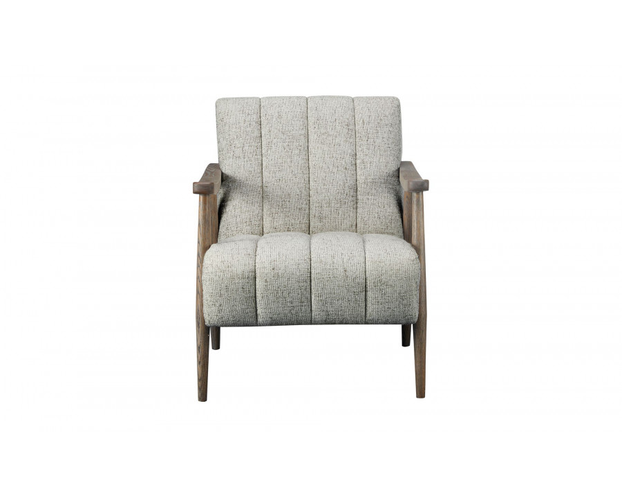 Moe's Aster Rustic Accent Chair - Pebbled Beige