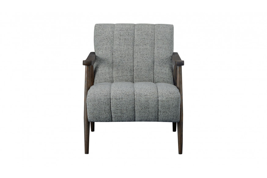 Moe's™ Aster Rustic Accent Chair - Pebbled Gray